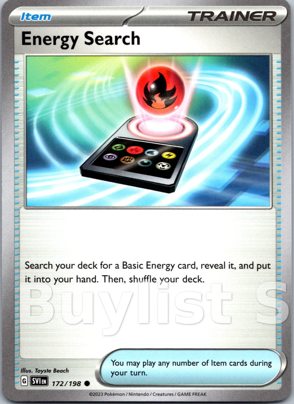 Energy Search [172/198] [Scarlet & Violet Base Set]
