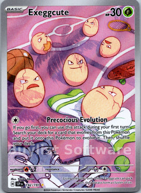 Exeggcute [192/191] [Surging Sparks] Holofoil