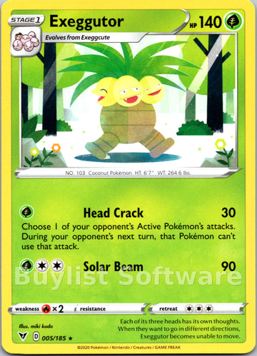 Exeggutor [005/185] [Vivid Voltage]