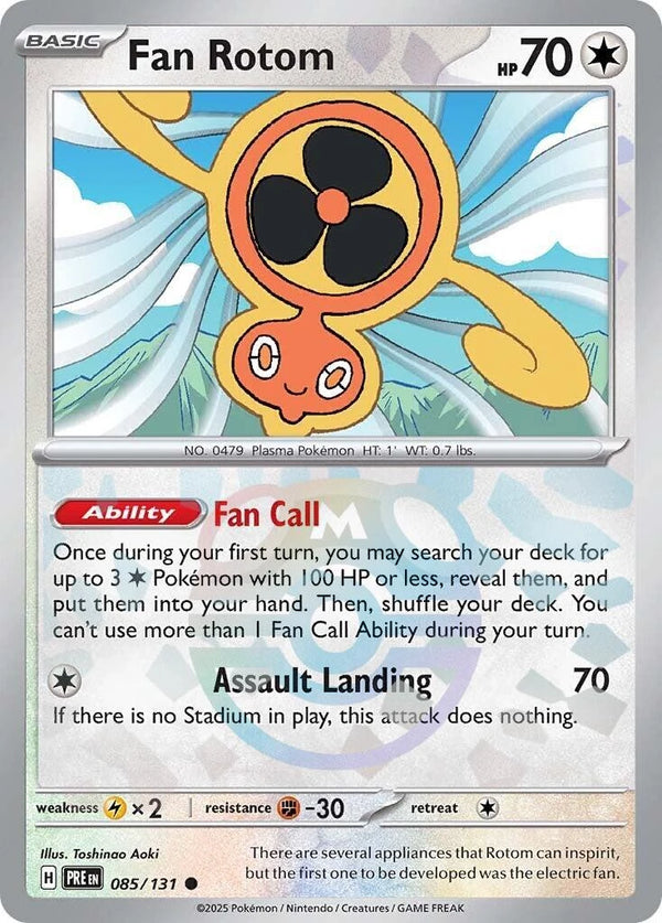 Fan Rotom (Master Ball Pattern) [085/131] [Prismatic Evolutions] Holofoil