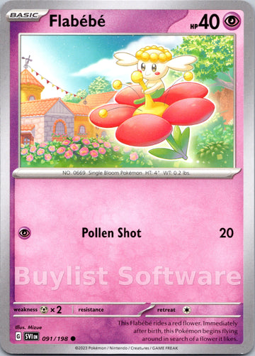 Flabebe [091/198] [Scarlet & Violet Base Set]