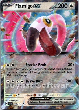 Flamigo ex [160/191] [Surging Sparks] Holofoil