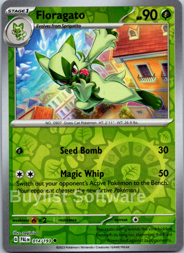 Floragato [014/193] [Paldea Evolved] Reverse Holofoil