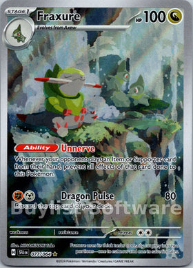 Fraxure [077/064] [Shrouded Fable] Holofoil
