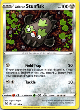 Galarian Stunfisk [127/196] [Lost Origin]