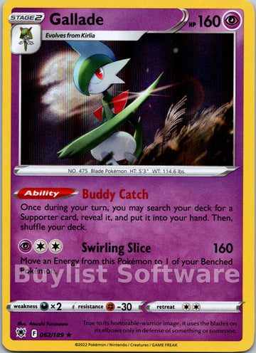 Gallade [062/189] [Astral Radiance] Holofoil