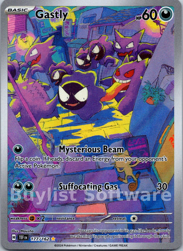 Gastly [177/162] [Temporal Forces] Holofoil