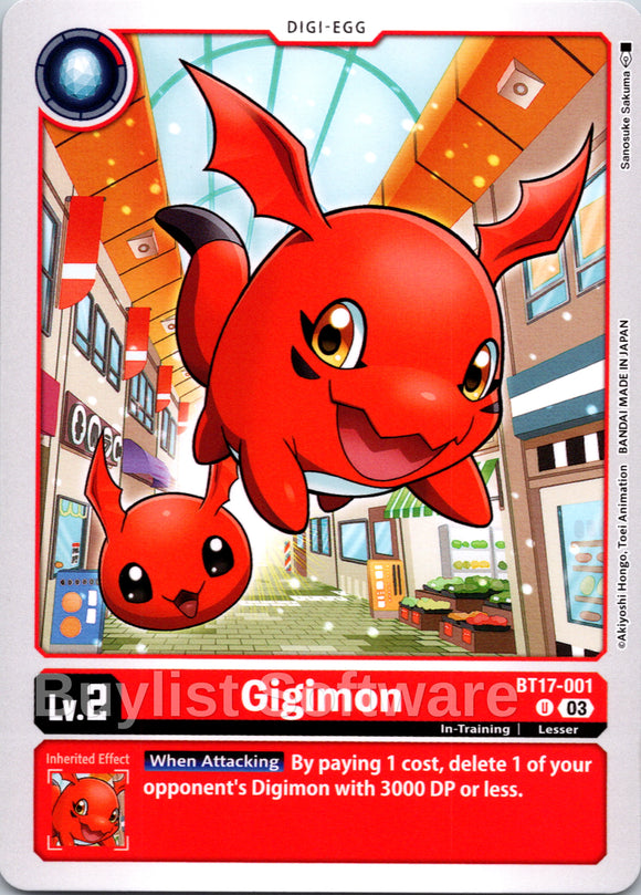 Gigimon [BT17-001] [Secret Crisis]