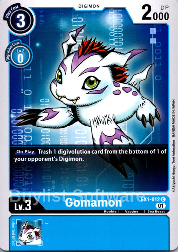 Gomamon [EX1-012] [Classic Collection]