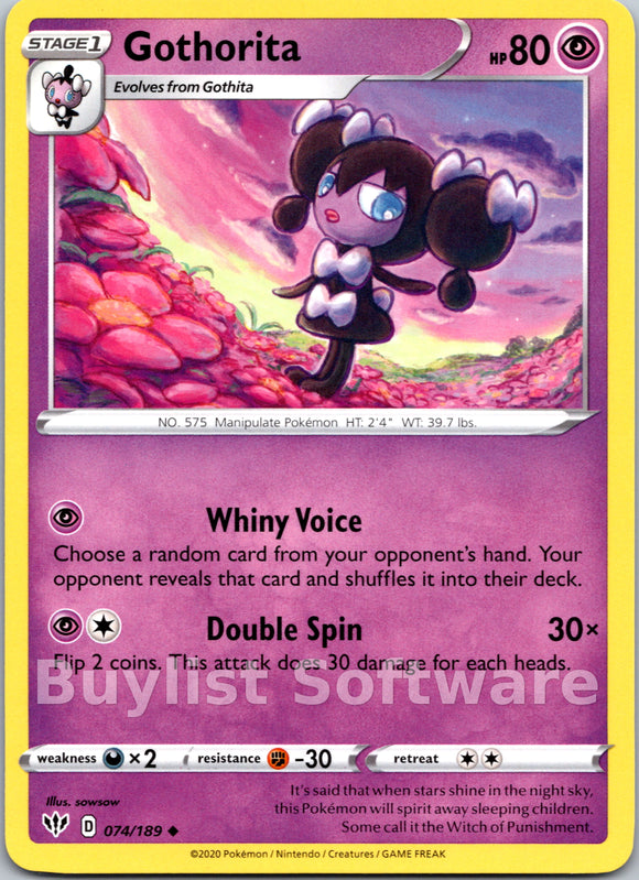 Gothorita [074/189] [Darkness Ablaze]