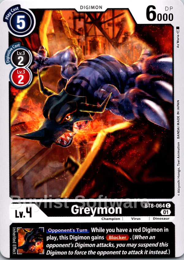 Greymon [BT8-064] [New Awakening]