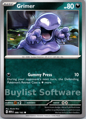 Grimer [088/165] [Scarlet & Violet 151]