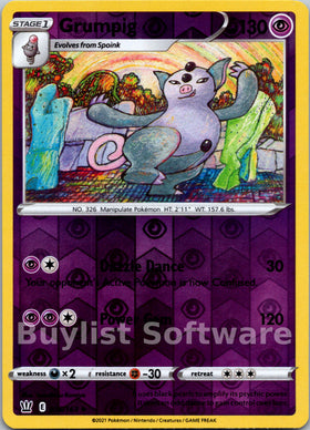 Grumpig [056/163] [Battle Styles] Reverse Holofoil