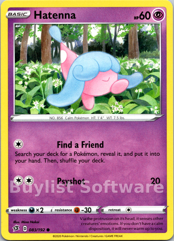 Hatenna [083/192] [Rebel Clash]