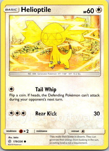 Helioptile [179/236] [Cosmic Eclipse]