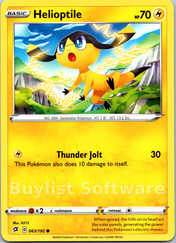 Helioptile [063/192] [Rebel Clash]