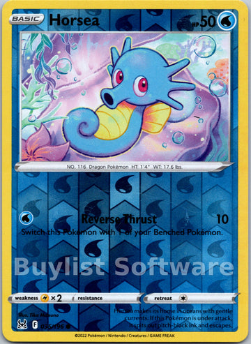 Horsea [035/196] [Lost Origin] Reverse Holofoil
