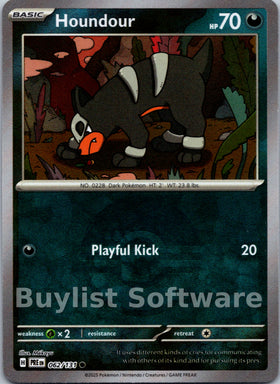 Houndour (Poke Ball Pattern) [062/131] [Prismatic Evolutions] Holofoil