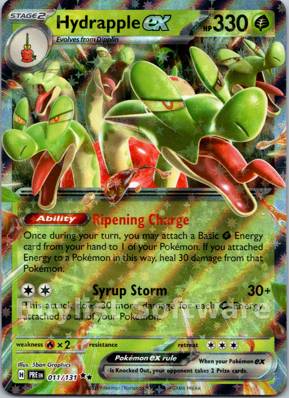Hydrapple ex [011/131] [Prismatic Evolutions] Holofoil
