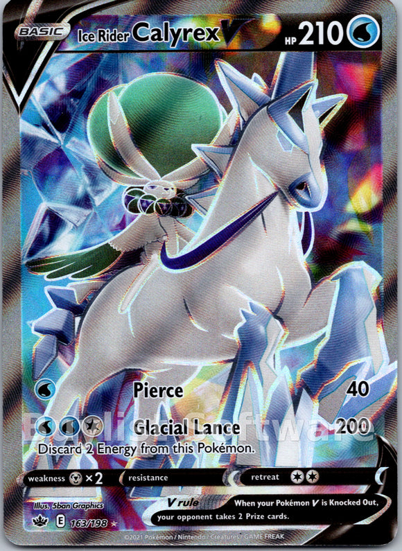 Ice Rider Calyrex V [163/198] [Chilling Reign] Holofoil