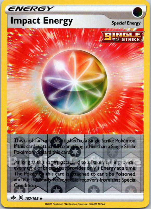 Impact Energy [157/198] [Chilling Reign] Reverse Holofoil