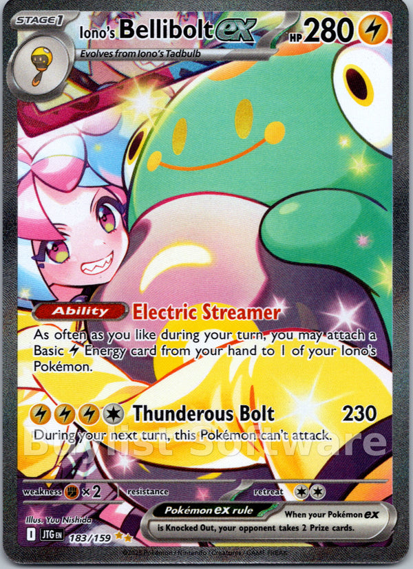 Iono's Bellibolt ex [183/159] [Journey Together] Holofoil