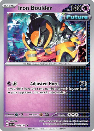 Iron Boulder [046/131] [Prismatic Evolutions] Holofoil