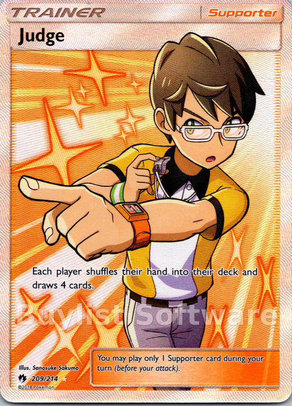 Judge [209/214] [Lost Thunder] Holofoil
