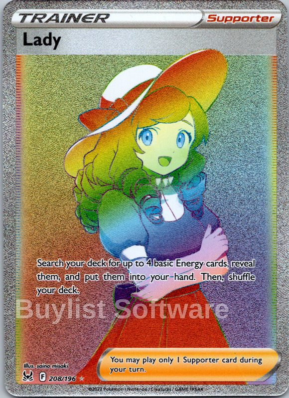 Lady [208/196] [Lost Origin] Holofoil