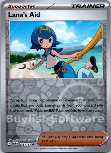 Lana's Aid [155/167] [Twilight Masquerade] Reverse Holofoil