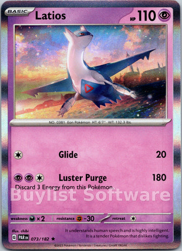 Latios [073/182] [Paradox Rift] Holofoil