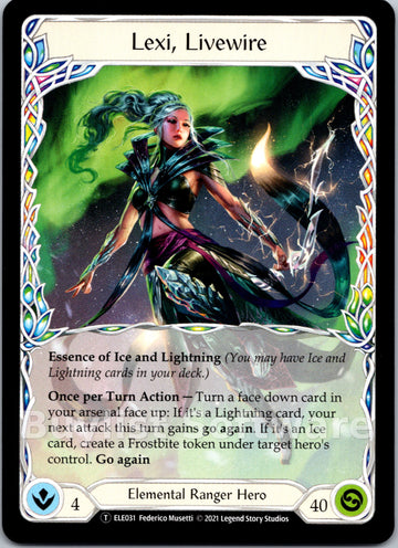 Lexi, Livewire // Rosetta Thorn [ELE031 // ELE222] [Tales of Aria] Unlimited Edition Normal