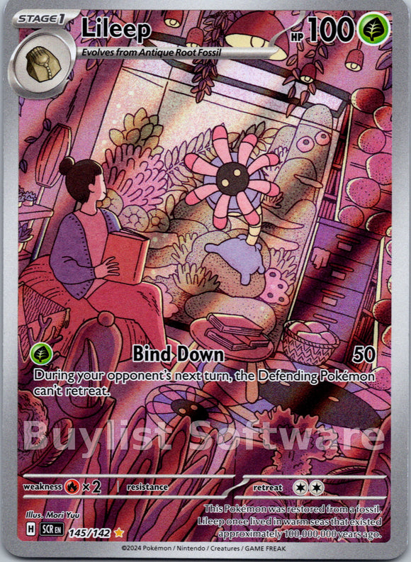 Lileep [145/142] [Stellar Crown] Holofoil