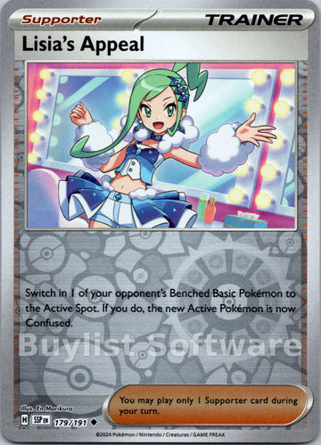 Lisia's Appeal [179/191] [Surging Sparks] Reverse Holofoil