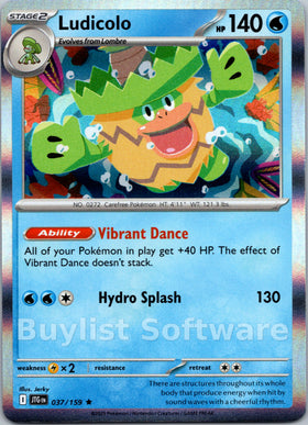 Ludicolo [037/159] [Journey Together] Holofoil