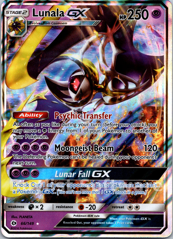 Lunala GX [66/149] [Sun & Moon Base Set] Holofoil