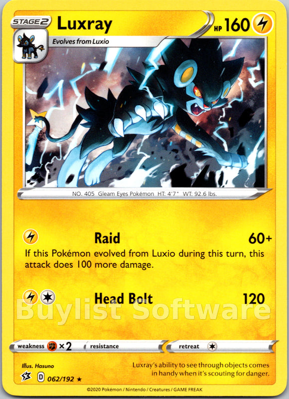 Luxray [062/192] [Rebel Clash]