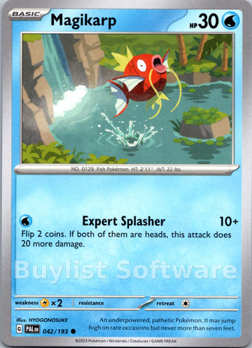 Magikarp [042/193] [Paldea Evolved]