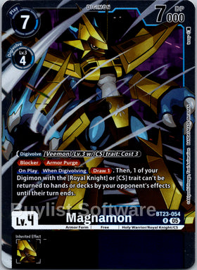 Magnamon [BT23-054] [Hackers' Slumber] Foil