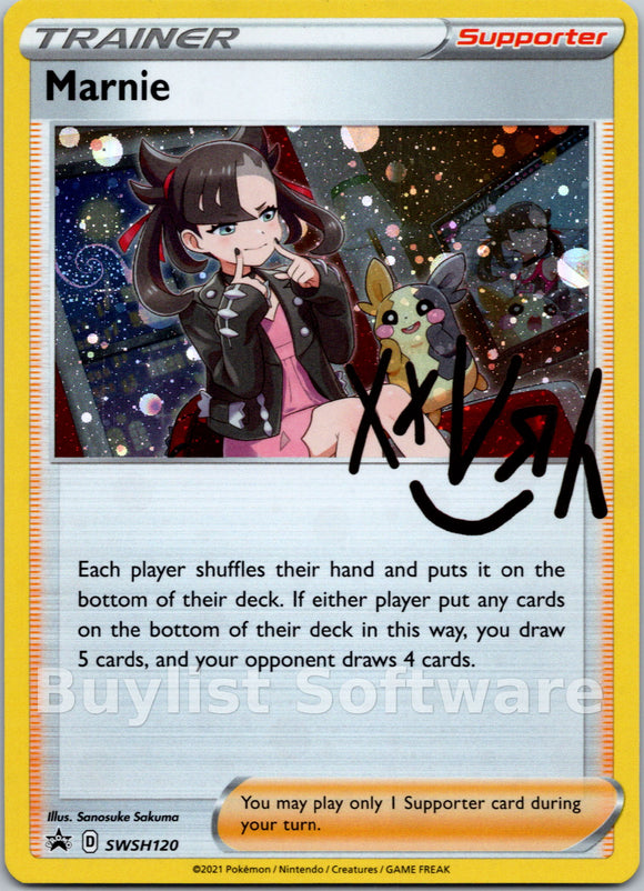 Marnie [SWSH120] [Sword & Shield Promo Cards] Holofoil