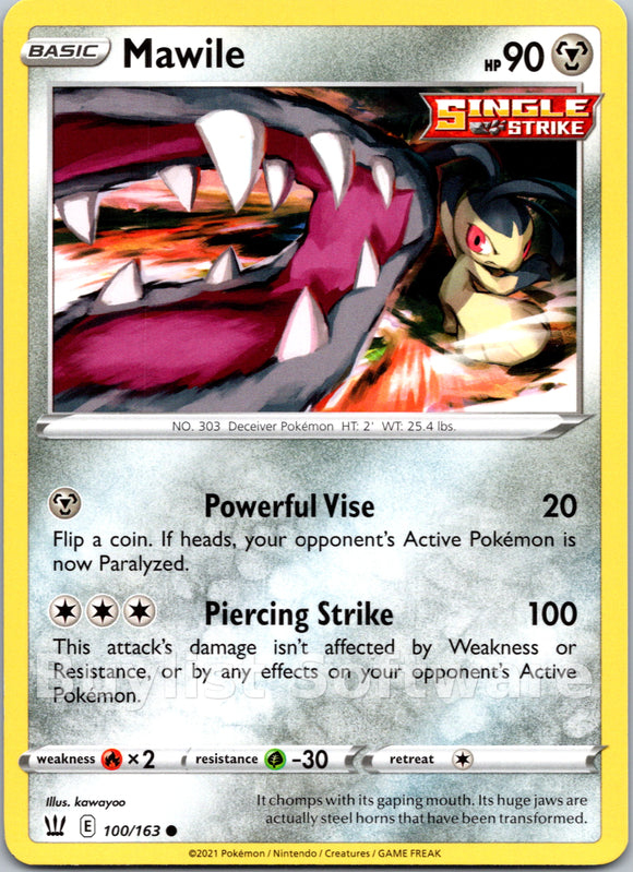 Mawile [100/163] [Battle Styles]