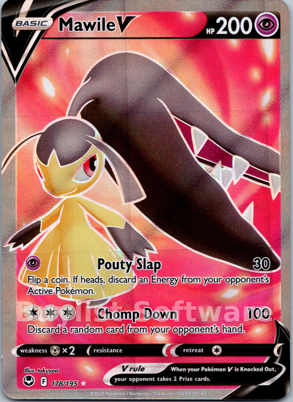Mawile V [178/195] [Silver Tempest] Holofoil