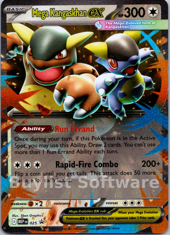 Mega Kangaskhan ex [025] [Mega Evolution Promo] Holofoil