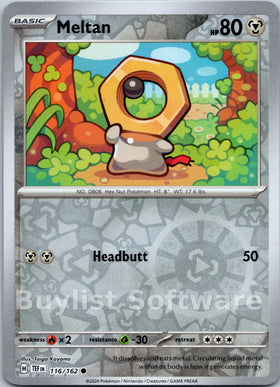 Meltan [116/162] [Temporal Forces] Reverse Holofoil