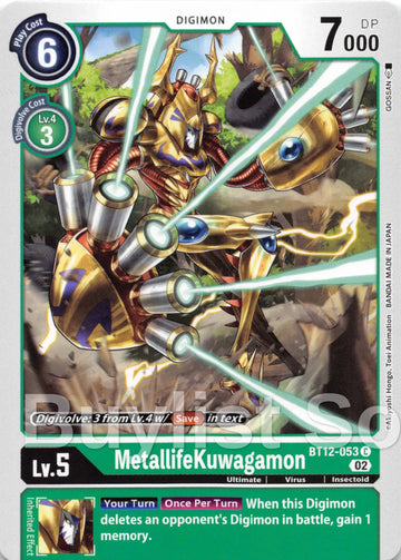 MetallifeKuwagamon [BT12-053] [Across Time]
