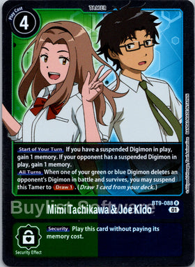 Mimi Tachikawa & Joe Kido [BT9-088] [X Record] Foil