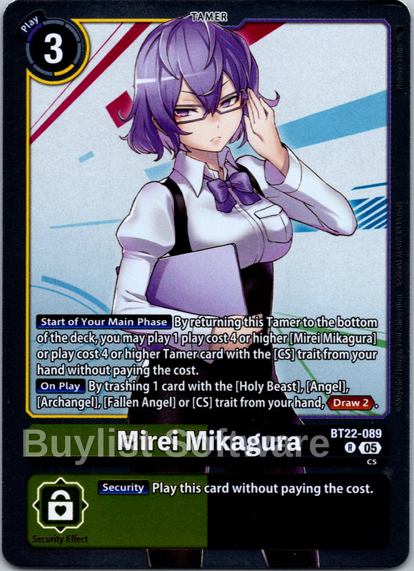 Mirei Mikagura [BT22-089] [Cyber Eden] Foil