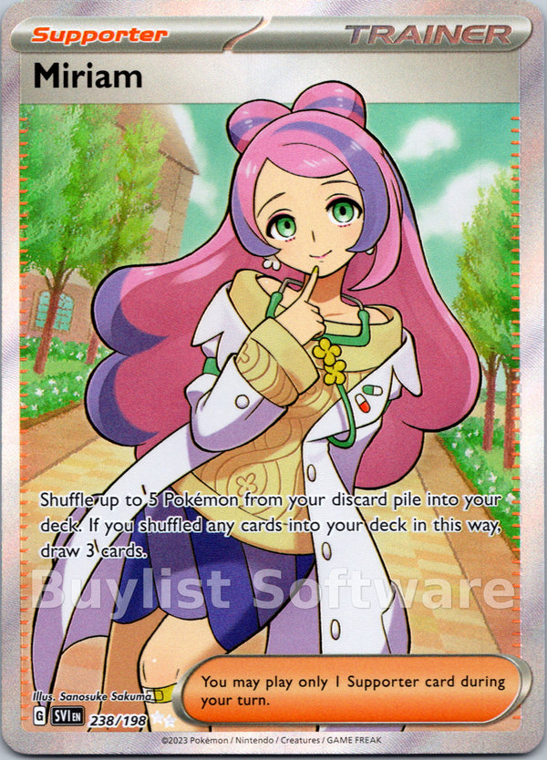Miriam [238/198] [Scarlet & Violet Base Set] Holofoil