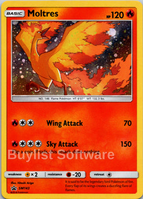 Moltres [SM143] [Sun & Moon Promos] Holofoil
