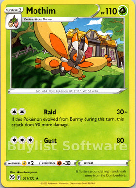 Mothim [011/172] [Brilliant Stars]